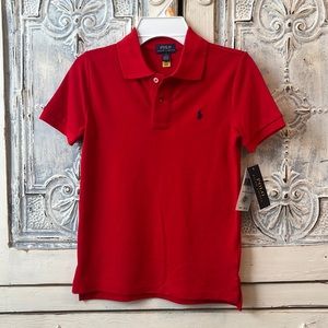 Polo Ralph Lauren kids red polo shirt